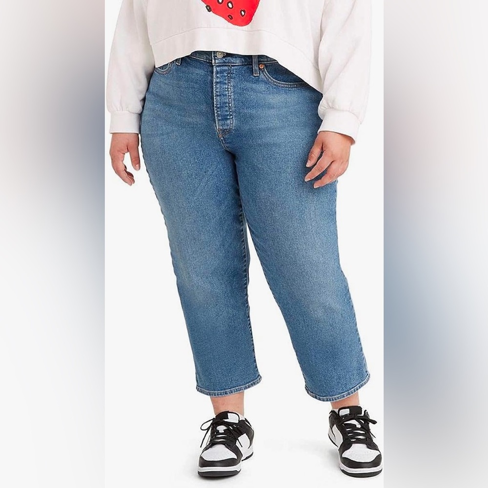 Levi’s Women’s Premium Wedgie Straight Jeans NWT size 20W